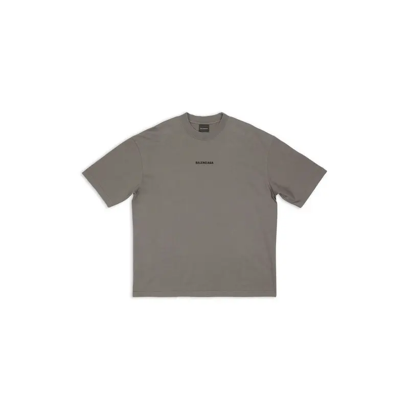 MEN'S BACK T-SHIRT MEDIUM FIT IN GREY