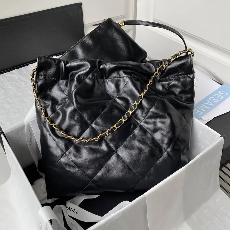 CH*EL2022S Hot 22 Bag Shopping Bag AS3260, Top Quality! Size:35*37*7cm