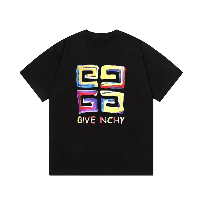 Colorful Hand-Drawn T Shirt