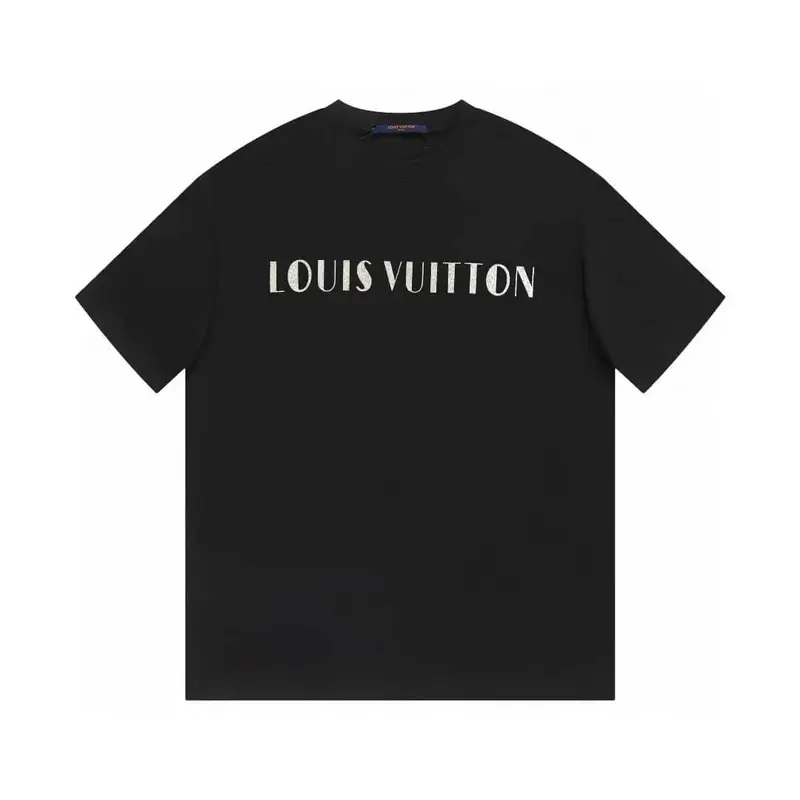 Silver Letter Print T Shirt