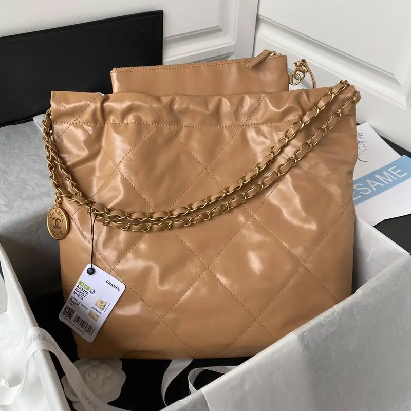 CH*EL2022S Hot 22 Bag Shopping Bag AS3260, Top Quality! Size:35*37*7cm