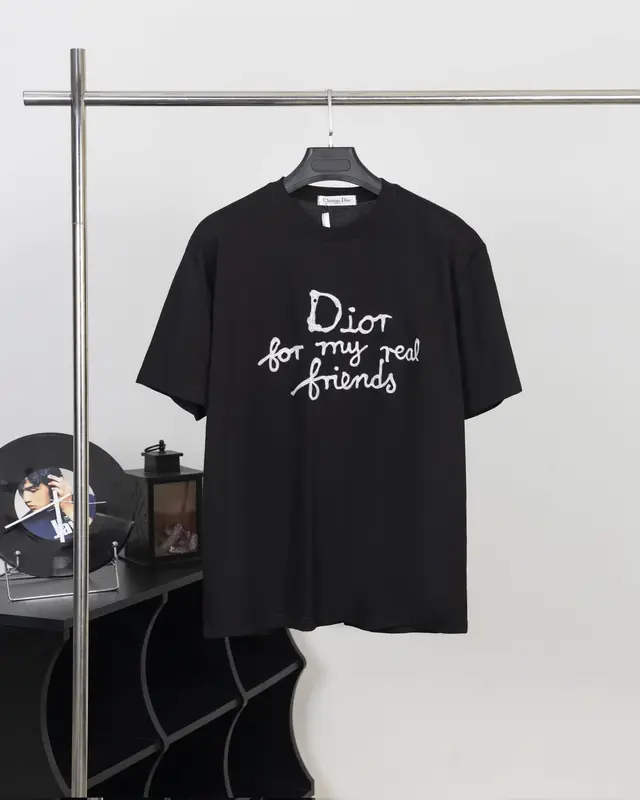 Letter Embroidery T Shirt