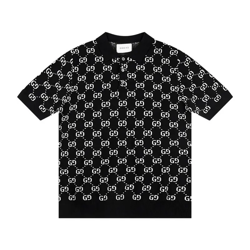 Full Print Double G Polo T Shirt