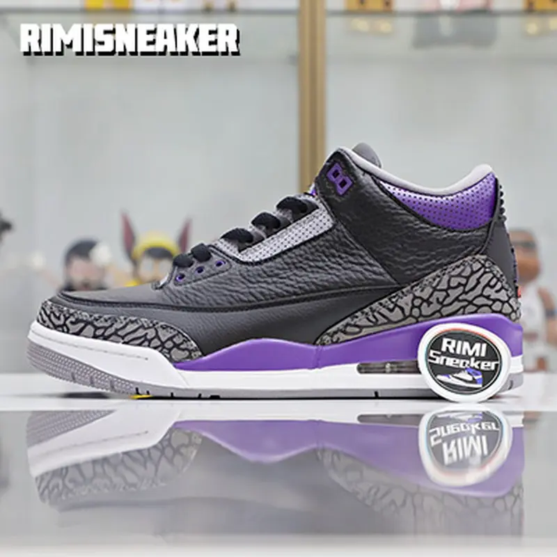 AIR JORDAN 3 RETRO 'COURT PURPLE'