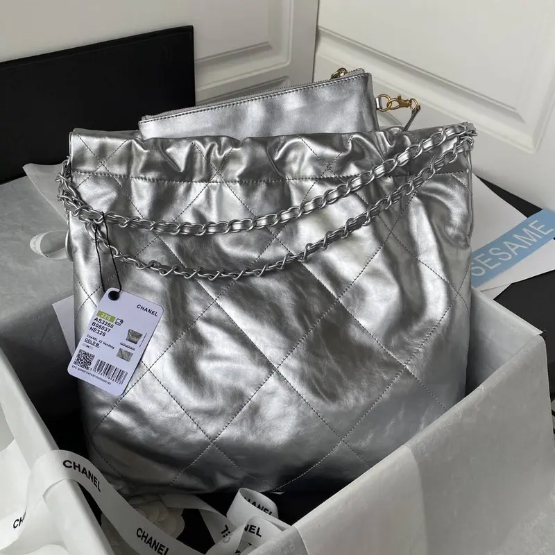 CH*EL2022S Hot 22 Bag Shopping Bag AS3260, Top Quality! Size:35*37*7cm
