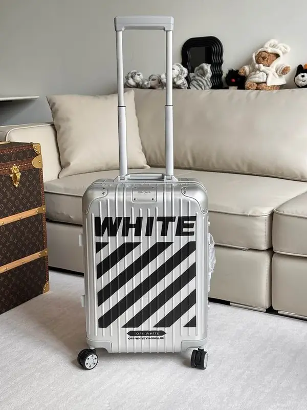 Rimowa silver off-white™ x rimowa co-branded luggage 21chic