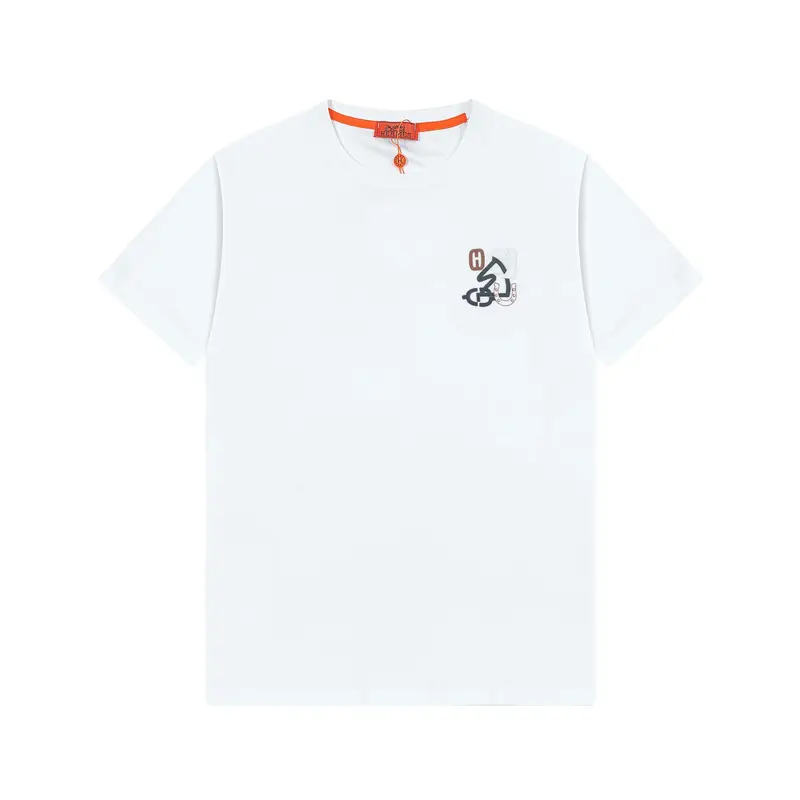 Blue Embroidery T Shirt