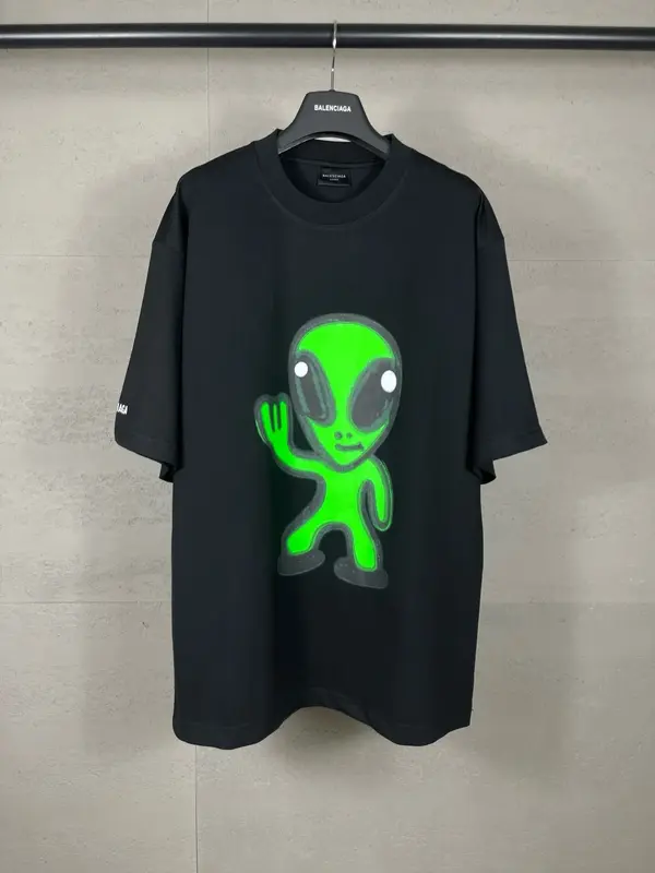 Alien Print T-Shirt
