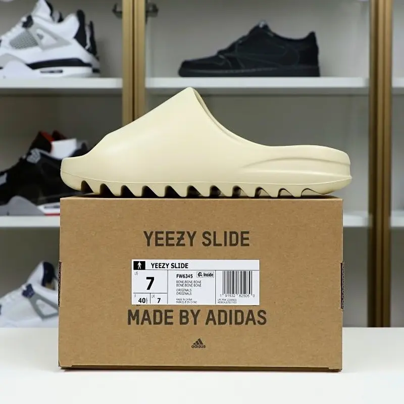 Yeezy Slide"bone"FW6345