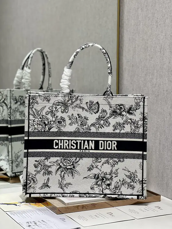 Large Dior Book Tote