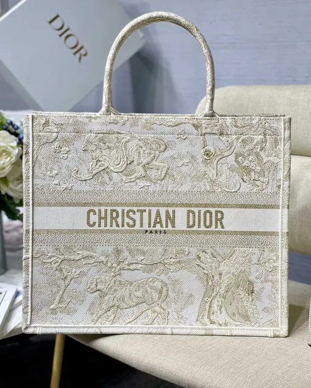 Large Dior Book Tote