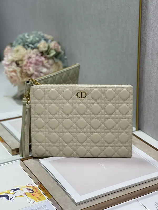 Large Dior Caro Daily Pouch