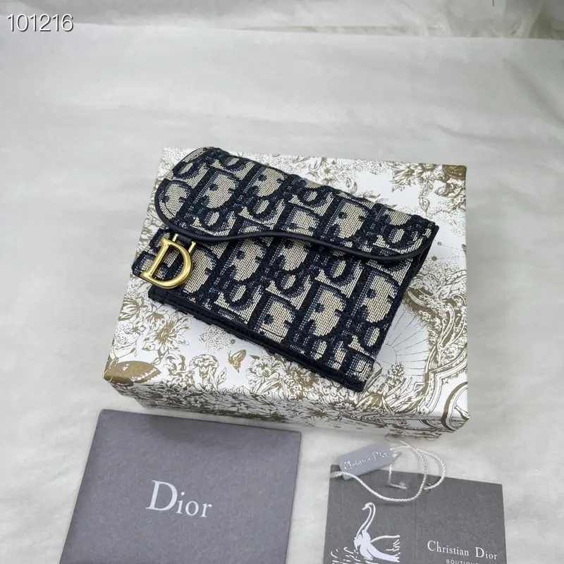 Saddle Lotus Wallet