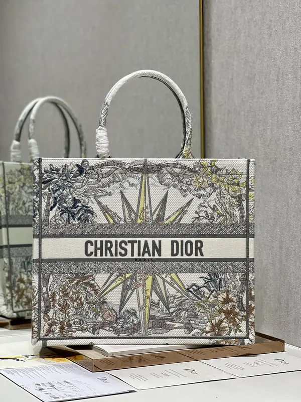 Large Dior Book Tote