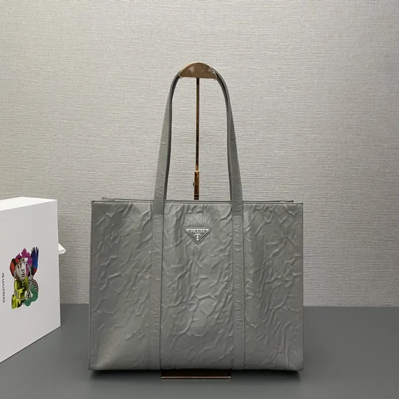 Prada Large Antique Tote Bag