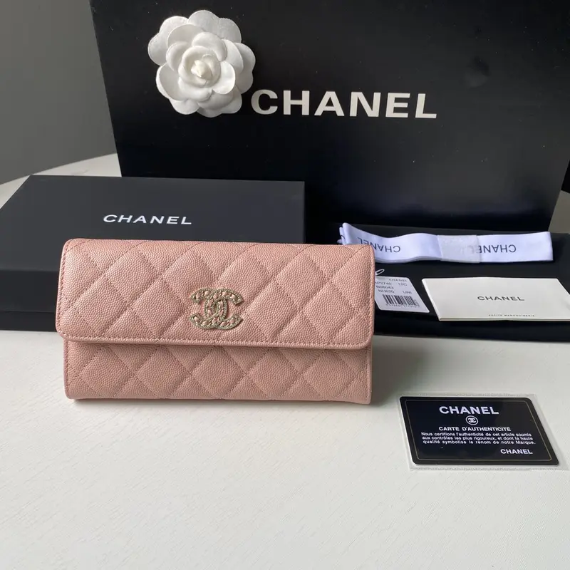 Chanle Flap Wallet