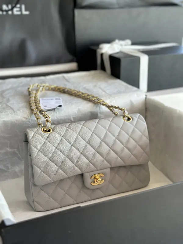 Chanle Classic Double Flap Gold Hardware