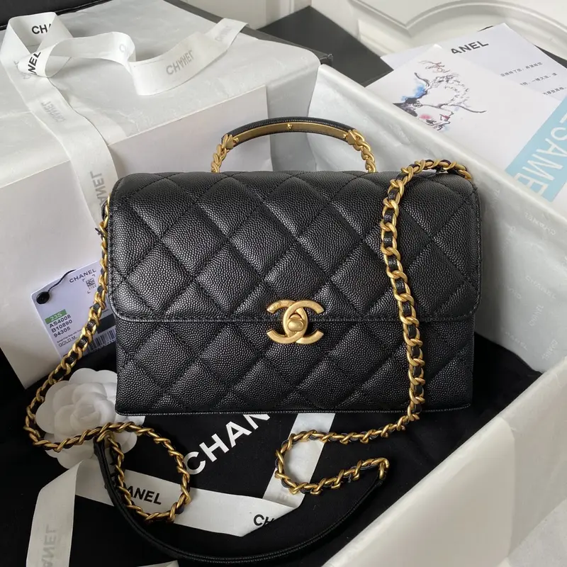 Chanle Small Flap Bag With Top Handle