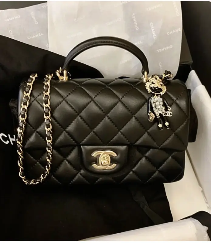 Chanle Mini Flap Bag With Top Handle
