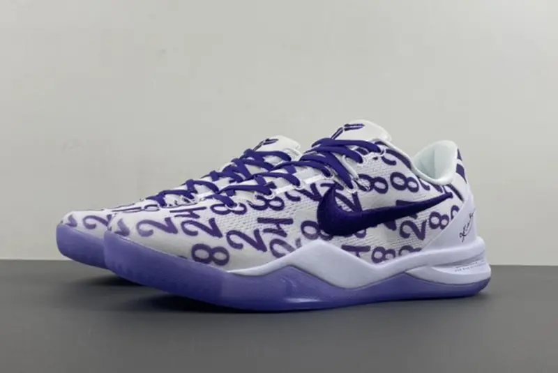 Nike Kobe 8 Protro “White Court Purple”  FQ3549-100
