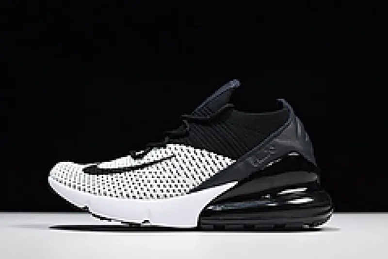 NIKE AIR MAX 270 FLYKNIT "WHITE/BLACK"  AO1023-100