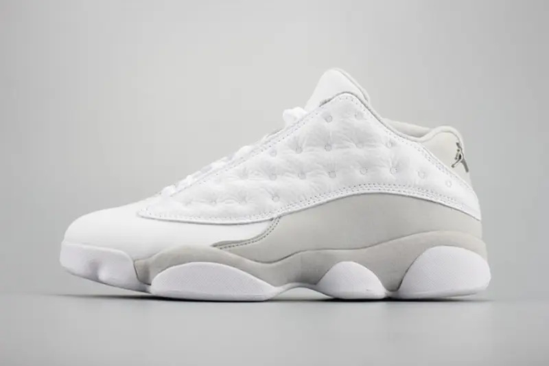 Air Jordan 13 Low'Pure Money' white mens 310810-100