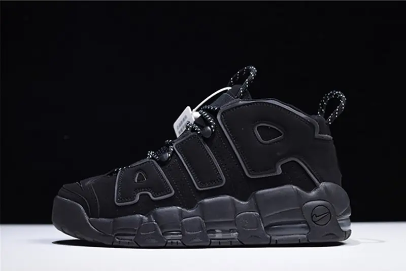 Nike Air More Uptempo Black Reflective 414962-004