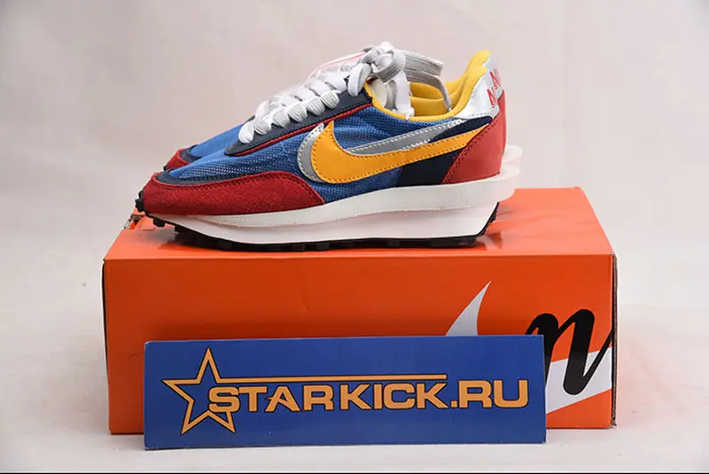 NIKE LD WAFFLE SACAI BLUE MULTI - BV0073-400