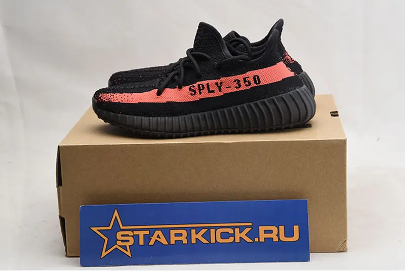 Adidas Yeezy Boost 350 V2  Core Black Red BY9612