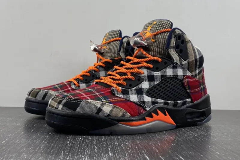 AIR JORDAN 5 RETRO GS 'PLAID'  FD4814-008