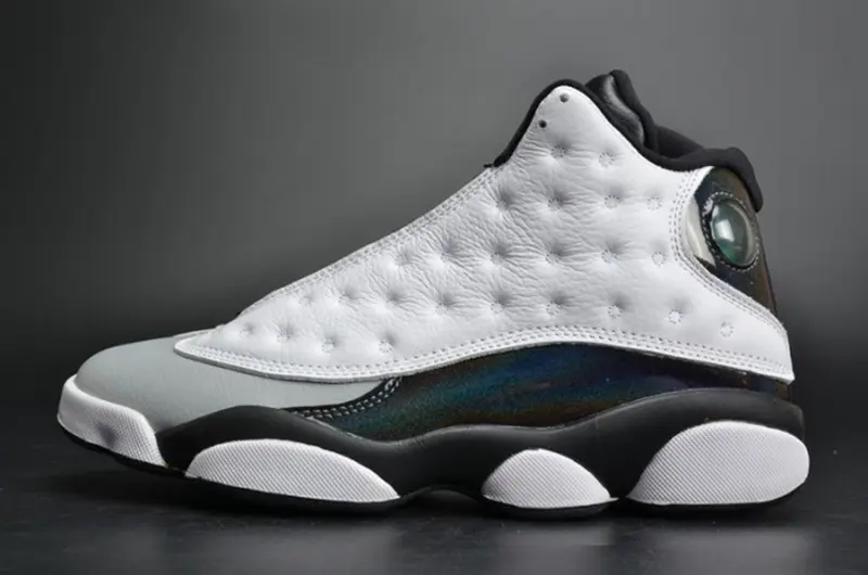 Air Jordan 13 Retro 'Barons Hologram' white/grey mens 414571-115