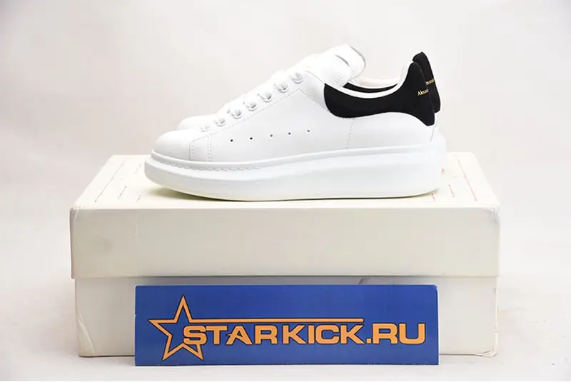 ALEXANDER MCQUEEN SOLE SNEAKERS 462214-WHGP7-9374-LEATHER BLACK