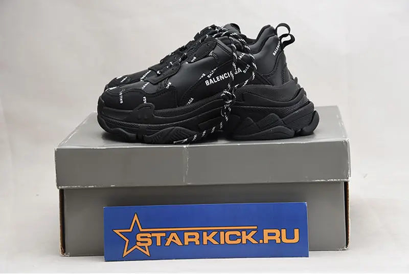 Balenciaga Triple S Black Sneaker 524039-W06E2-2020