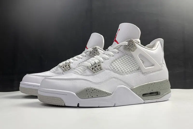 Air Jordan 4 AJ4 Retro Oreo White Tech Grey CT8527 100