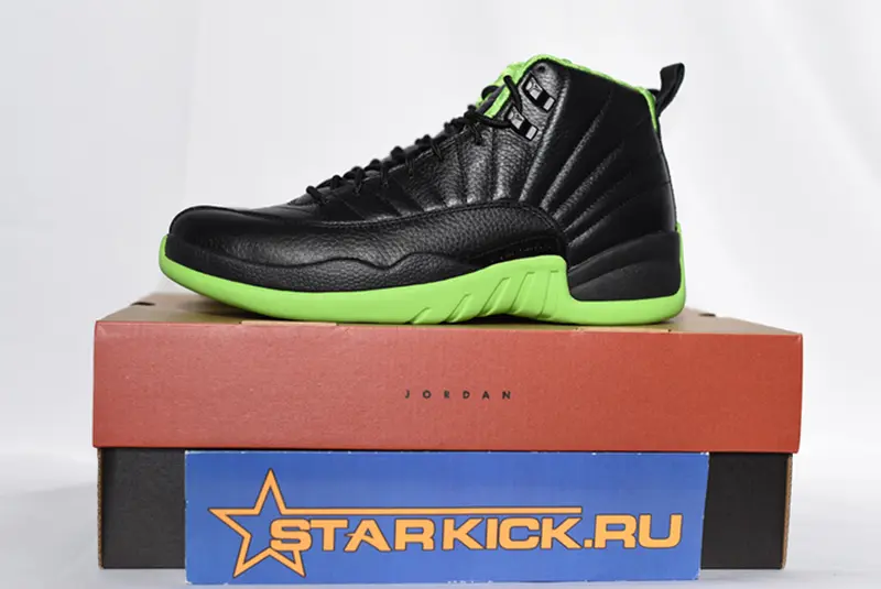 Air Jordan 12 BLACK/GREEN