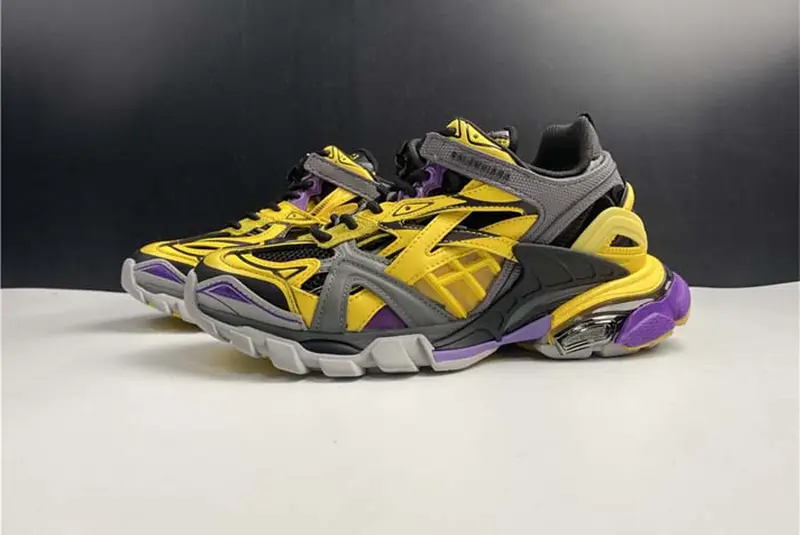 Balenciaga Led Track Yellow Purple