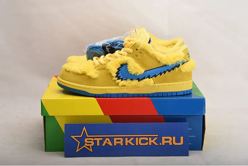 Grateful Dead x Nike SB Dunk Low“ Yellow Bear” CJ5378-700