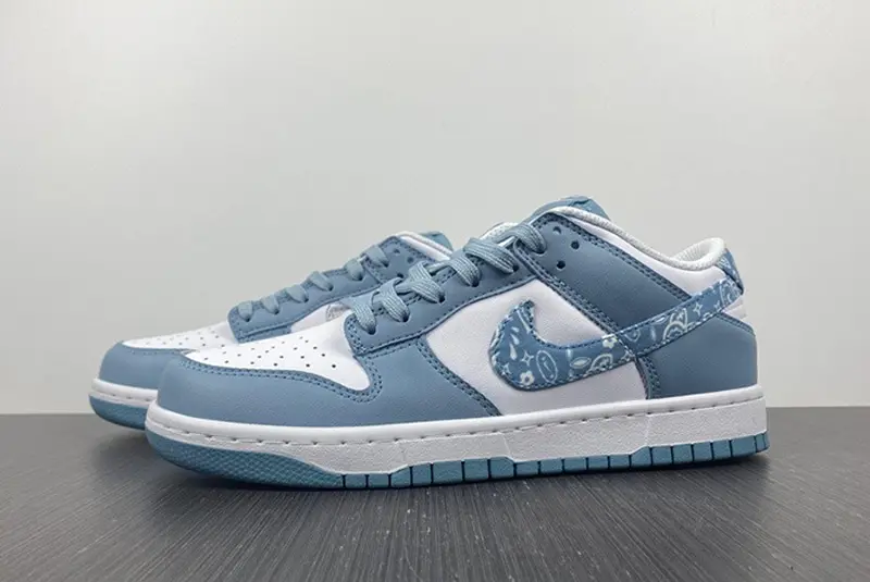 Nike Dunk Low “Blue Paisley”  DH4401-101