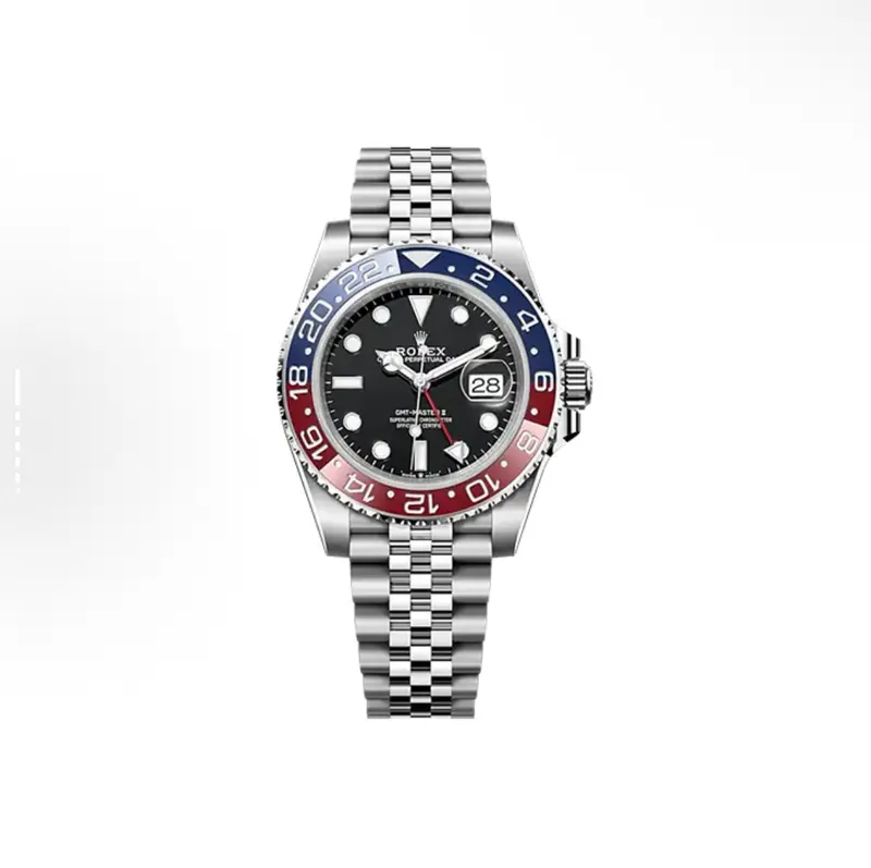ROLEX GMT-Master II Pepsi bezel Mechanical movement